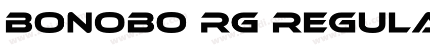 Bonobo Rg Regular字体转换